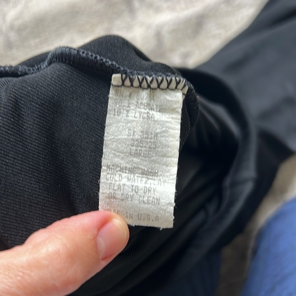 Vertical Paris black long wrap skirt with elastic waist - Picture 7 of 9